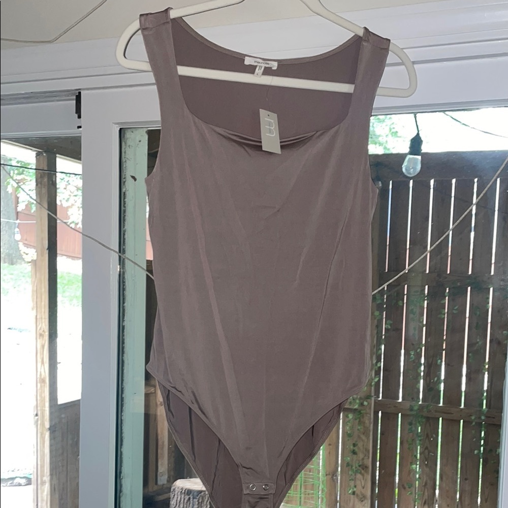 Maurices Taupe Bodysuit